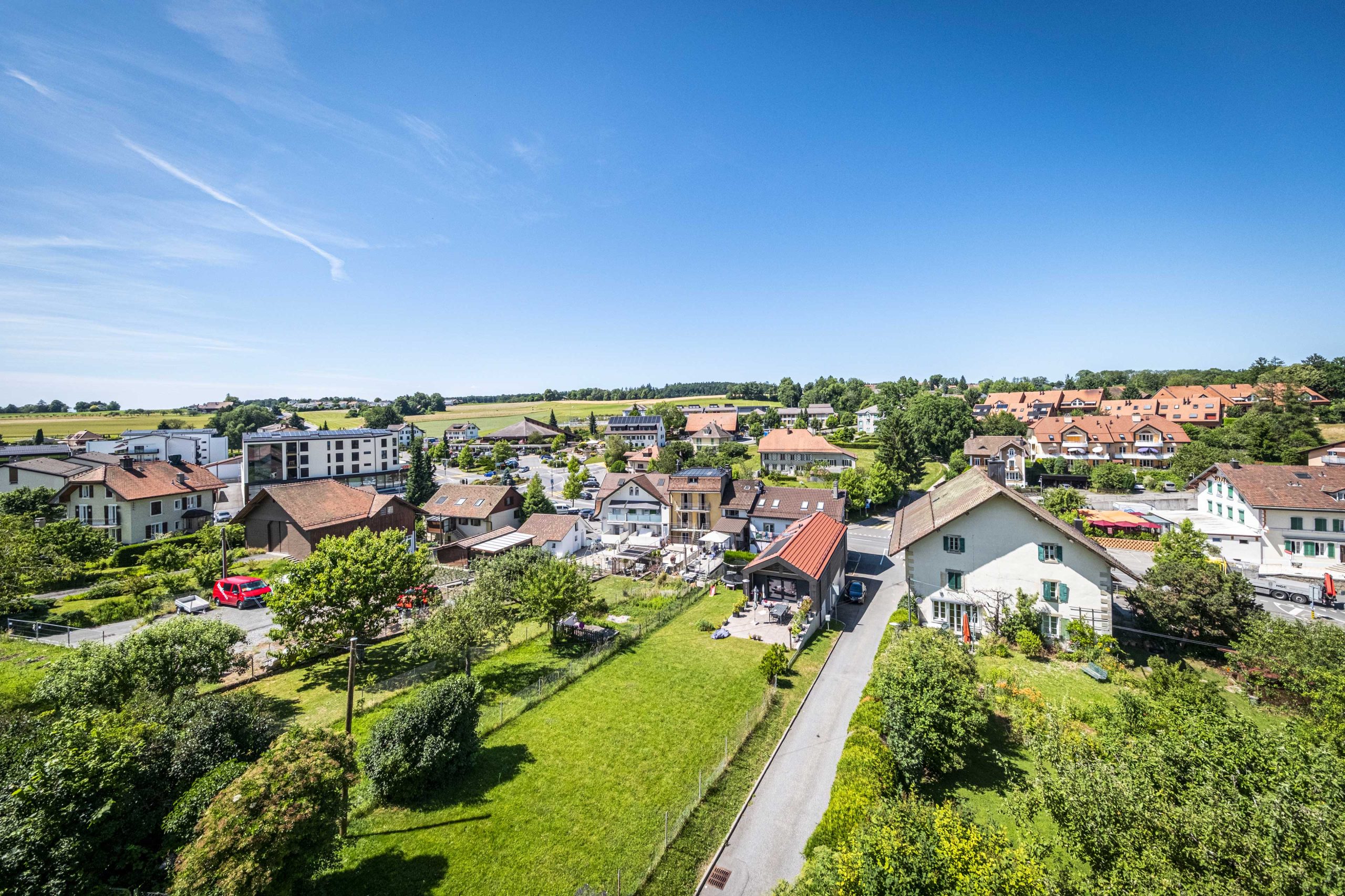 Vue de la ville de Savigny